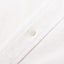 White button down oxford shirt, made in the USA, 100% cotton, white button, stitched placket.
