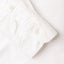White button down oxford shirt, made in the USA, 100% cotton, white button, buttoned cuff, buttoned sleeve.
