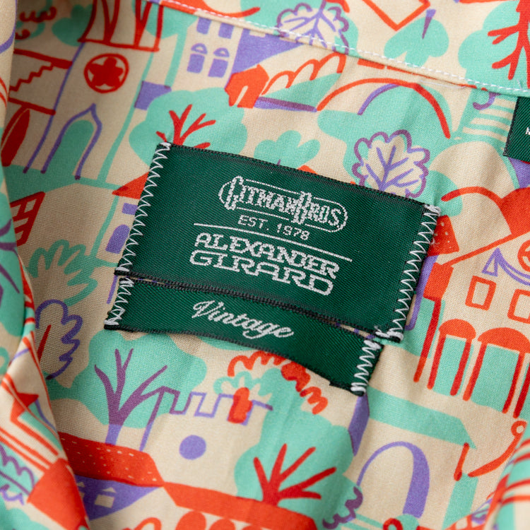 Alexander Girard "Village" Camp Shirt