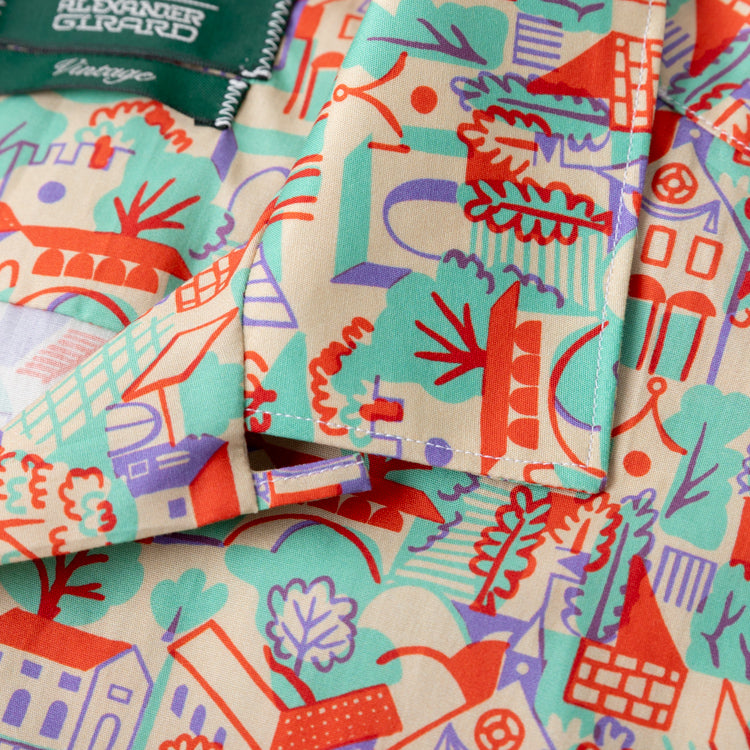 Alexander Girard "Village" Camp Shirt