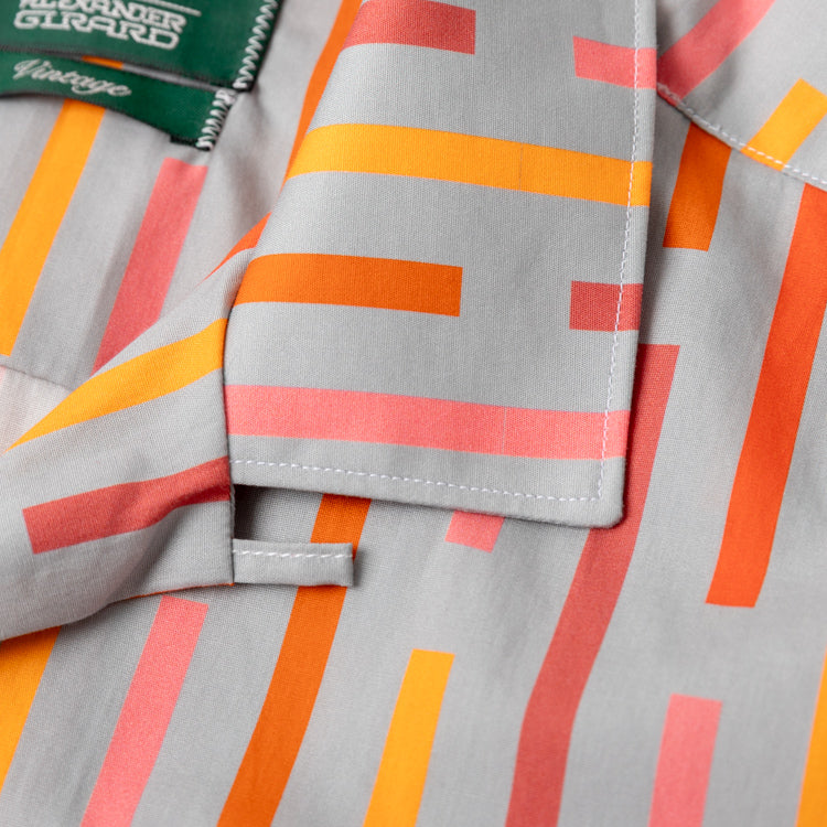 Alexander Girard "Broken Stripe" Camp Shirt