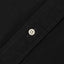Black button down oxford shirt, made in the USA, 100% cotton, white button, stitched placket. Gitman Vintage.