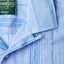 Blue Japanese Dobby Stripe Camp Shirt