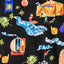 Black Summer Sauna Camp Shirt
