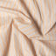 The texture on the Orange Striped Japanese Poplin.