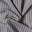 The texture on the Navy Striped Japanese Poplin.