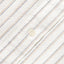 A white button on the stitched placket.
