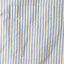 The front pocket on the White Organic Cotton Dobby Stripe.