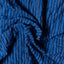 The texture of the Indigo Awning Stripe shirt.