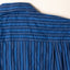 The back of the Indigo Awning Stripe Camp Shirt.