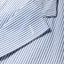 The upper lapel with a button hole.