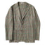 The Grey Glen Plaid Simple Jacket a blend of wool, silk, and linen. Unlined, unstructured, and made in the USA.