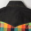 The back of the Nicholas Daley Checkered Madras Western shirt.