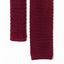 Burgundy Silk Knit Tie