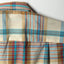 The back of the Tan Archive Madras Camp Shirt.