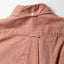 Back view of the Burgundy Brushed Chambray sport shirt featuring its classic shirting construction, center back pleat, and brushed chambray fabric.