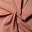 Close-up of the Burgundy Brushed Chambray sport shirt's brushed chambray fabric, showcasing its soft texture and rich burgundy color.