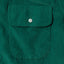 Close-up of the Emerald 16-Wale Corduroy sport shirt's chest pocket, showcasing the textured cotton corduroy fabric and detailed construction.