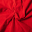 Close-up of the Red 16-Wale Corduroy sport shirt's 16-wale cotton corduroy fabric, showcasing its fine ribbed texture and rich red color.