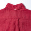 Back view of the Red Albini Linen Flannel sport shirt featuring its classic shirting construction, center back pleat, and Italian linen flannel fabric.