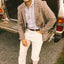 Sherry Tweed Simple Jacket