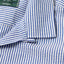 The collar on the Blue Stripe Seersucker Camp Shirt.
