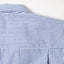The back of the Blue Stripe Seersucker Camp Shirt.
