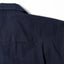 The back of the Navy Overdye Seersucker Camp Shirt.