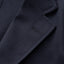 The button hole on the lapel of the Navy hopsack Simple Jacket.