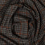 The inside sleeve of the grey checkered tweed simple jacket.