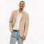 Khaki Twill Simple Jacket
