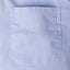 The front pocket on the Blue Zephyr Oxford shirt.