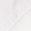 The button on the stitched placket on the White Zephyr Oxford Short Sleeve shirt.