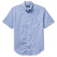 The Blue Stripe Seersucker Short Sleeve shirt crafted from lightweight 3.5oz cotton seersucker. Featuring a muted tonal stripe and breathable texture, this warm-weather essential offers effortless summer style. Made in the USA.
