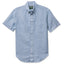 The Blue Stripe Linen Short Sleeve shirt crafted from a breathable 54% linen, 46% cotton blend. Lightweight and versatile, this warm-weather staple features a relaxed fit for effortless summer style. Made in the USA.