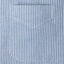 The front pocket on the Blue Stripe Seersucker Short Sleeve shirt.