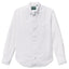 The White Seersucker shirt crafted from lightweight 3.5oz cotton seersucker. Breathable with subtle texture, pre-washed for comfort, and versatile for casual or dressed-up warm-weather style. Made in the USA.