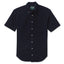 The Navy Overdye Seersucker Short Sleeve shirt crafted from lightweight 3.5oz cotton seersucker. Breathable with subtle texture, this warm-weather essential offers relaxed, polished summer style. Made in the USA.